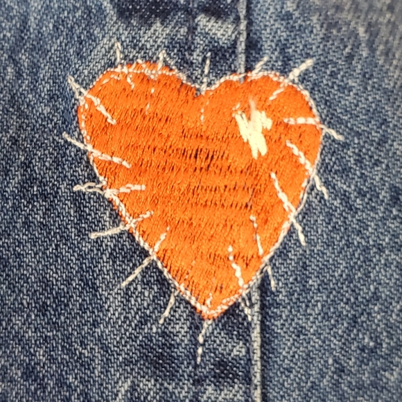 SOLD Vtg denim over-all dress - Picture 14 of 15